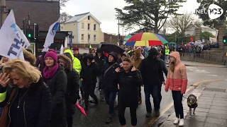 Civil Servants March Through St Helier