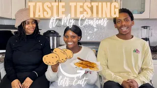 Taste Testing|| Cook With Me || ft My Cousins || South African YouTuber