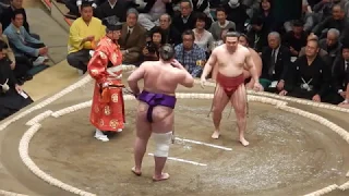 Tochinoshin Vs Enho Janury 2020 - Day 4