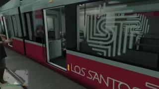 GTA 5 Los Santos Transit Train I