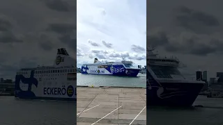 Eckerö Line M/s Finlandia departure from the Port of Tallinn [summer 2023]