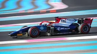 Arjun Maini meltdown on Cooldown Lap French GP