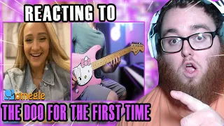 First Time REACTING To TheDoo! | Playing Guitar on Omegle but I pretend I'm a beginner