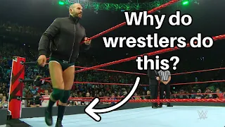 Why do WWE Wrestlers Wipe Their Feet? Wrestling Traditions that are still Practiced Today