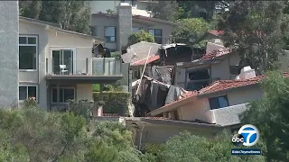 Devastating Rolling Hills Estates landslide slows but more homes evacuated