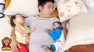YoYo JR and Ai Tran sleep with dad