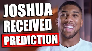 Anthony Joshua RECEIVED A SHOCKING PREDICTION FOR A REMATCH WITH Alexander Usyk / Fury ANSWERED Usyk