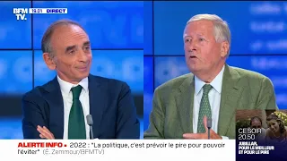 Éric Zemmour est face à Alain Duhamel