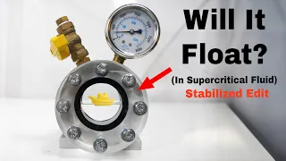 Can a Boat Float In Supercritical Fluid? (Stabilized Version)