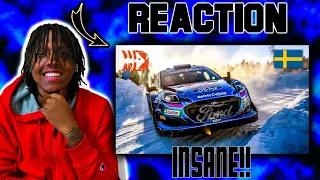 AMERICAN GUY REACTS TO Best of WRC Rally Sweden 2023 | Crashes, Action & Pure Sound