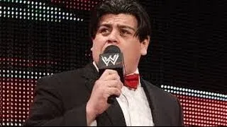 WWE Ricardo Rodriguez Announces Alberto Del Rio To The Ring