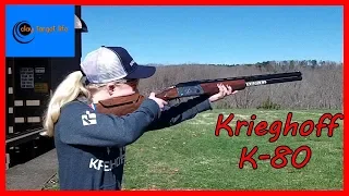 Little Dirty shoots her new Krieghoff K-80