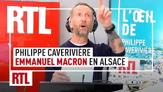 Philippe Caverivière : la visite d'Emmanuel Macron en Alsace