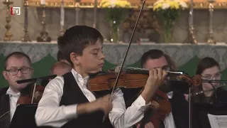 The 13 years old violin virtuoso in Levoča surprised with his mastery