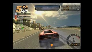 Need for Speed: Hot Pursuit 2 - PS2 - Championship - Event 21 - Lamborghini Murcielago Race