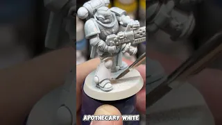 APOTHECARY WHITE - CONTRAST CORNER  #paintingminiatures #painting  #speedpaint  #tutorial  #howto