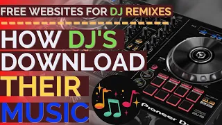 How do DJs download songs?| TOP FREE WEBSITES FOR DJ REMIX| BOLLYWOOD, PUNJABI COMMERCIAL REMIX|