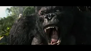 King Kong vs T-Rex Fight Scene - King Kong (2005) Movie CLIP