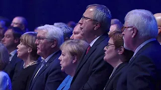 03.10.2019 - Nationalhymne - Festakt zum Tag der Deutschen Einheit - Mut verbindet