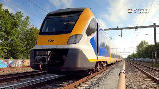 🇳🇱 God I love my view: join me on this train: Leiden - Amsterdam -  Almere SNG 19/5/2023