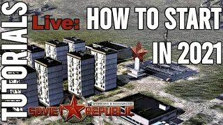 How to Start a new Map in 2021 | Workers & Resources: Soviet Republic Guides | Tutorial