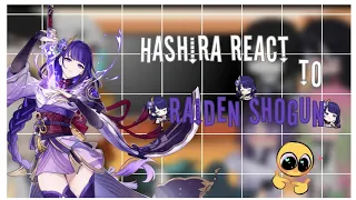 Hashira react to Raiden Shogun | ⚠️Spoilers⚠️ | 1/2 | PL/ENG