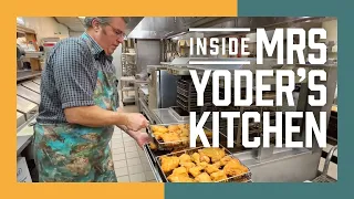 How the Chicken is Made at Mrs Yoder's Kitchen in Mount Hope Ohio in the Heart of Amish Country