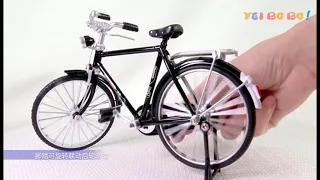 YEIBOBO ! Alloy Mini Retro Bike Toy, Die-cast Retro Finger Bike Model for Collections
