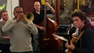 Cherokee... Jam session at BOZAR Victor Cafe in Brussels, Belgium