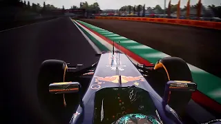 Sebastian Vettel takes the RB7 for a spin in Imola - Assetto Corsa