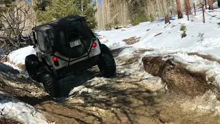 Hackett Gulch Winter Run - Rockwall & Waterfall attacks - Colorado