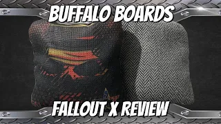 Friendly Carpet From Buffalo Boards! // Buffalo Boards Fallout X Cornhole Bag Review - Episode 38