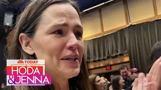 Jennifer Garner gets emotional at daughter’s high school graduation
