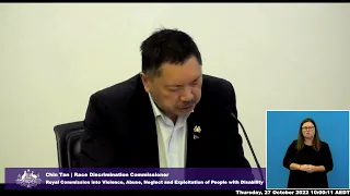 Public hearing 29: The experience of culturally and linguistically diverse communities - Day 4