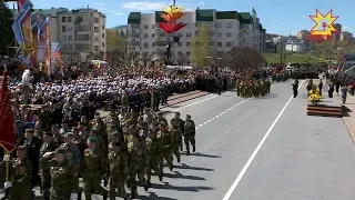 В Чебоксарах прошел торжественный парад, посвященный 73-ей годовщине Победы