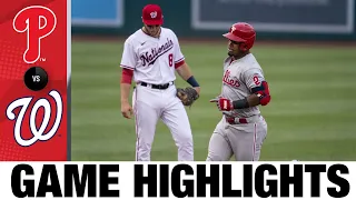 Phillies vs. Nationals Game Highlights (8/3/21) | MLB Highlights