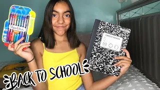 Back to school haul/what’s in my backpack for 7th grade