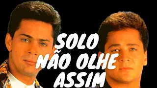 LEANDRO E LEONARDO NÃO OLHE ASSIM SOLO VIOLÃO GUTO MARANHÃO MUSICA SERTANEJA DAS ANTIGAS LINDO SOLO