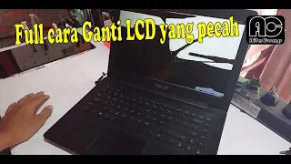 Cara Ganti LCD Laptop Asus X453M full