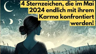 4 Sternzeichen, die im Mai 2024 endlich mit ihrem Karma konfrontiert werden! #horoskop