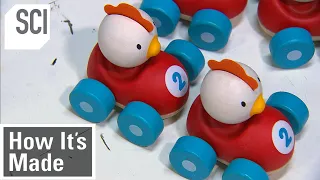 How to Make Wooden Toys | How It's Made