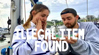 We CAN'T Believe We Found This On Our New Sailing Boat
