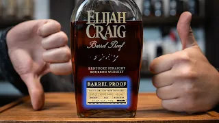 Everyone Is Calling Elijah Craig Barrel Proof A124 Bad... Is It?