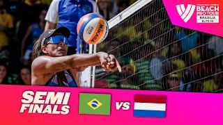 Ana Patrícia/Duda vs. Stam/Schoon - Semi Final Highlights | Brasilia 2024 #BeachProTour