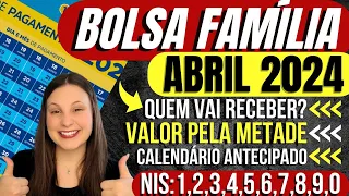 💸BOLSA FAMÍLIA ABRIL: CALENDÁRIO ANTECIPADO! VALOR do BENEFÍCIO pela METADE? ATUALIZAÇÃO no CRAS!