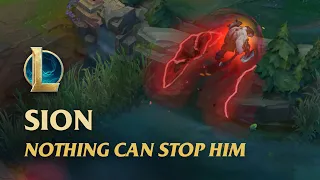 Nothing can stop him. Doom Bot Sion