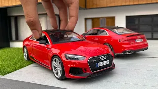 Mini Audi RS5 Diecast Model Car Unboxing | Audi Performance