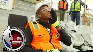 Giannis takes a tour of the new Bucks arena | ESPN