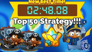 Btd6 Race “Onslaught At Sea” in 2:48.08 Top 50 Guide!!!