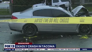 Tacoma police investigate deadly crash | FOX 13 News